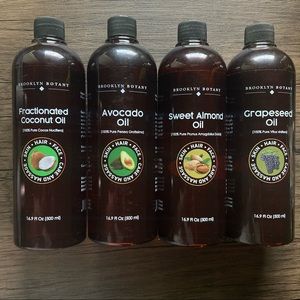 Brand new Bundle of 4 body oil for Skin 100% Pure & cold press